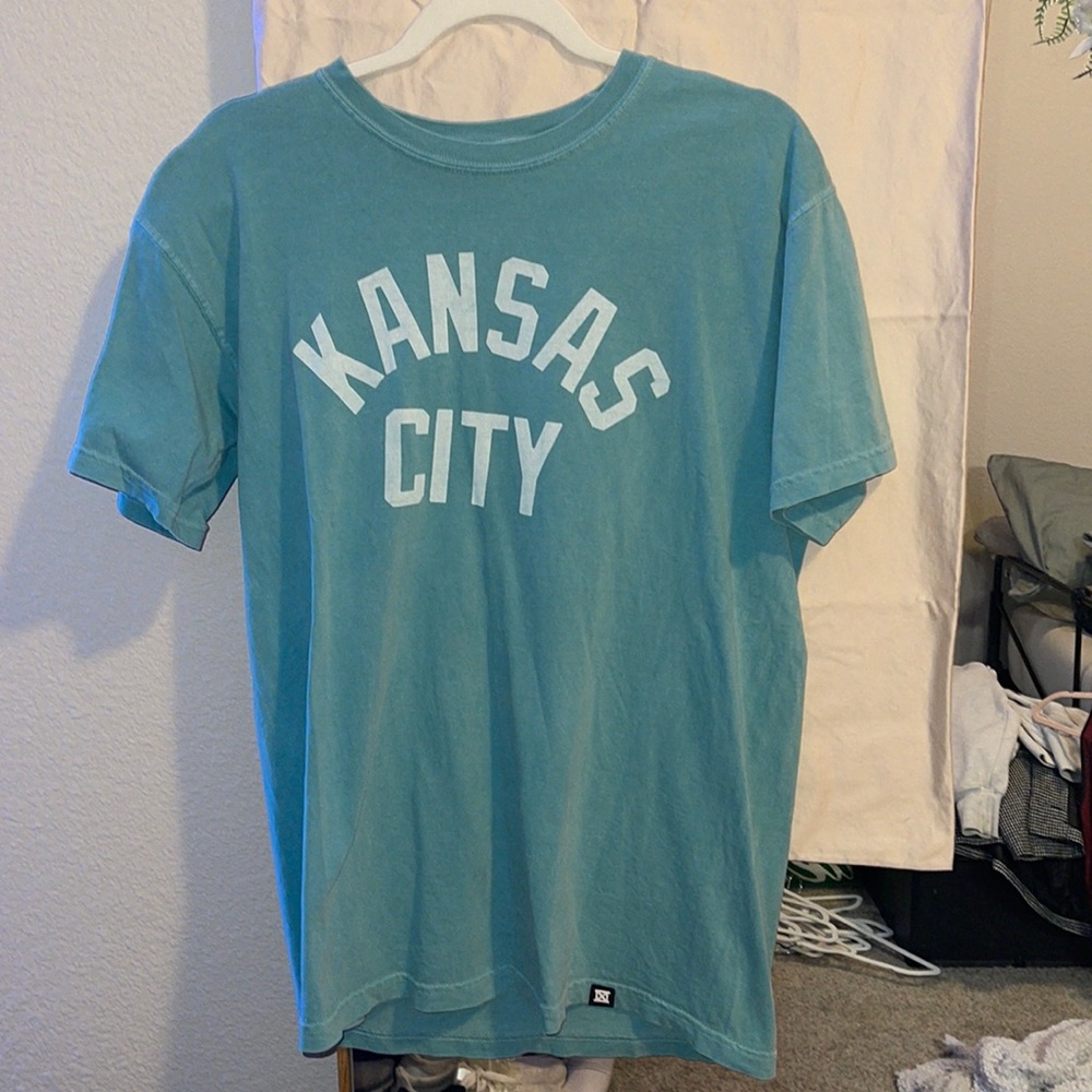Teal “Kansas City” T shirt